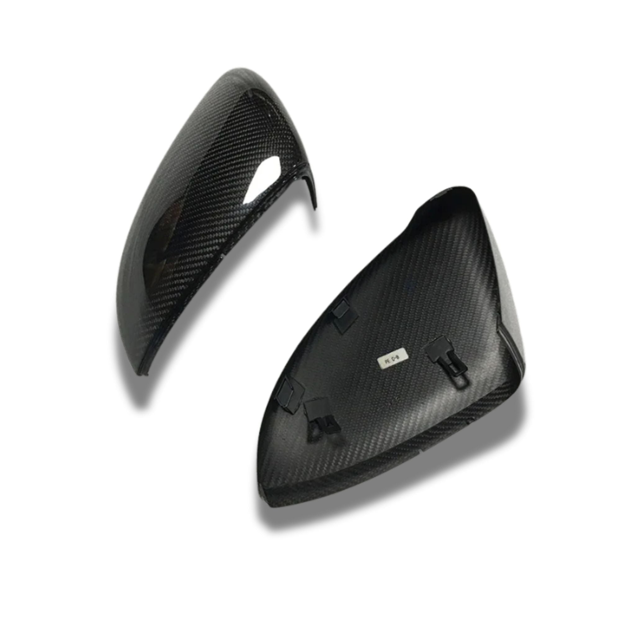Vw Golf MK7 MK7.5 GTI GTD R Pre-Preg Dry Carbon Fibre Wing Mirror Covers By OPTIC (2013-2020))