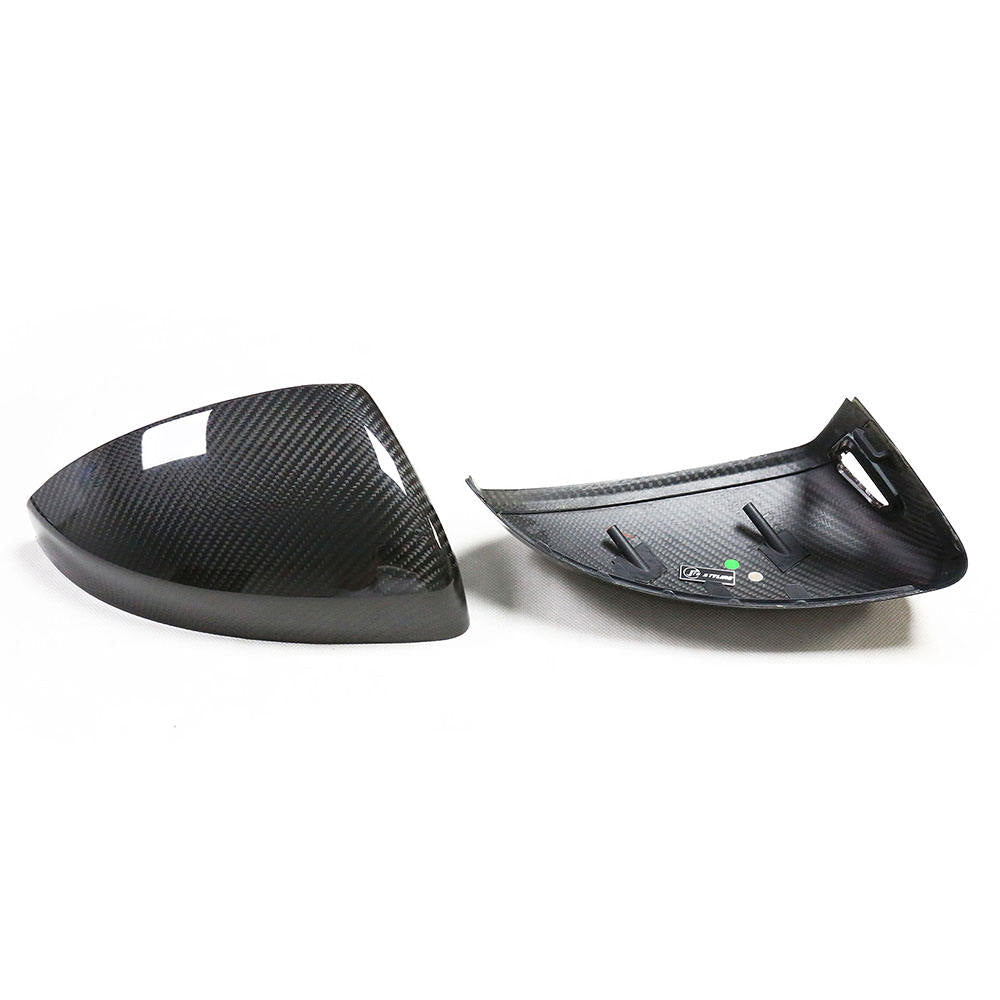 Audi TT TTS TTRS MK3 8S & R8 4S Gen 2 Pre-Preg Dry Carbon Fibre Mirror Covers By OPTIC (2015-2024)