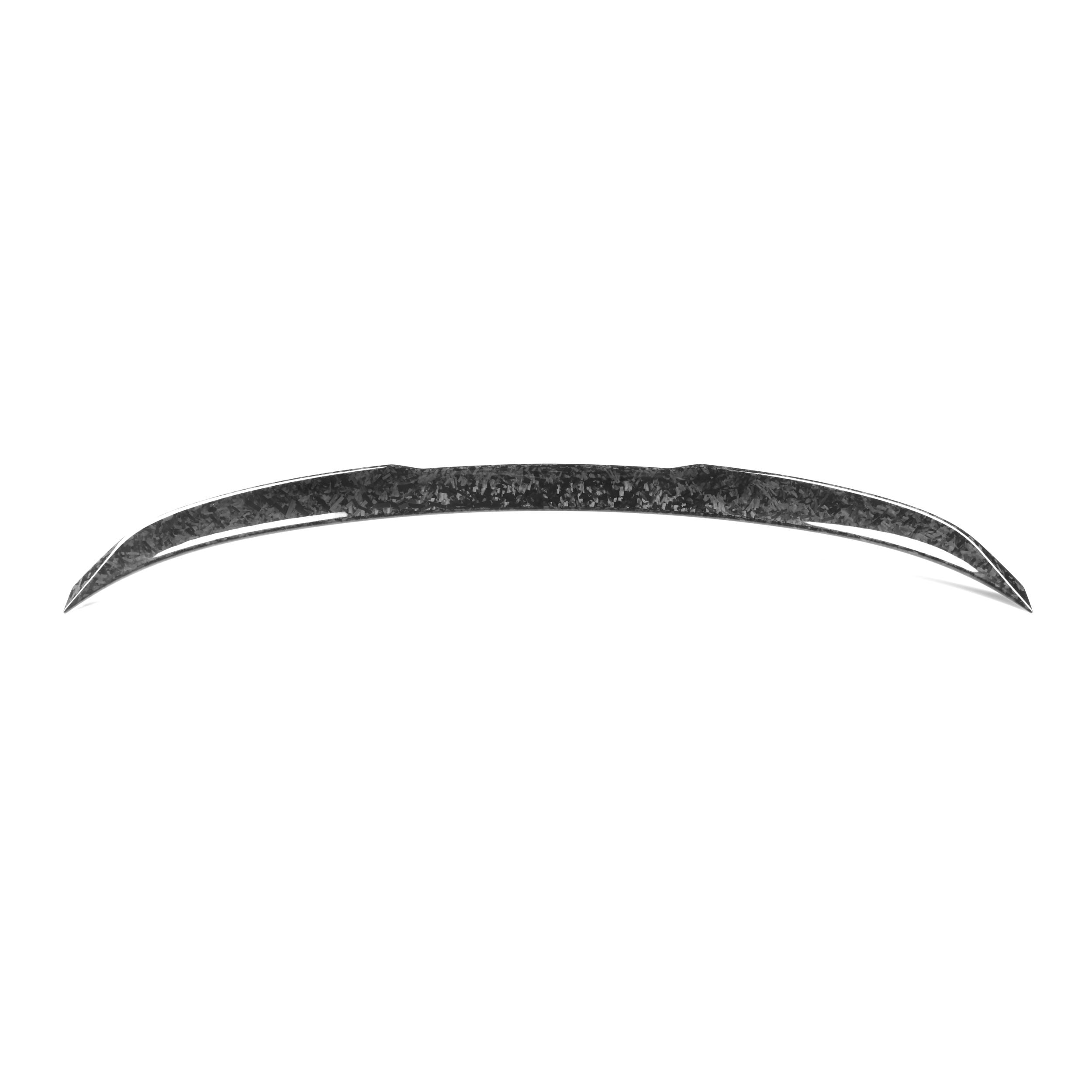 BMW 4 Series G22 / M4 G82 Pre-Preg Dry Forged Carbon Fibre M Style Rear Spoiler By OPTIC (2020+)