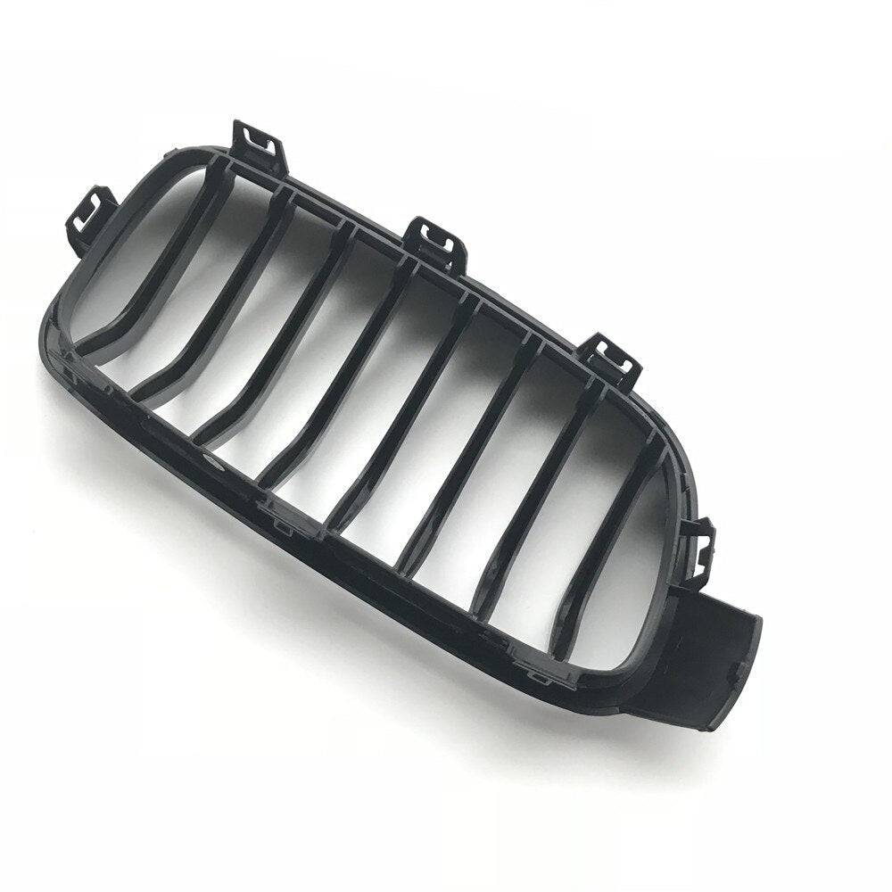 BMW 3 Series F30/F31/F35 Gloss Black Single Slat Front Grills (2012-2019)