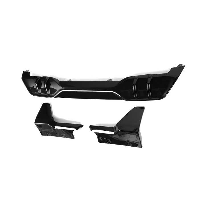 BMW X5 G05 LCI Gloss Black M Performance Style Rear Diffuser (2023+))