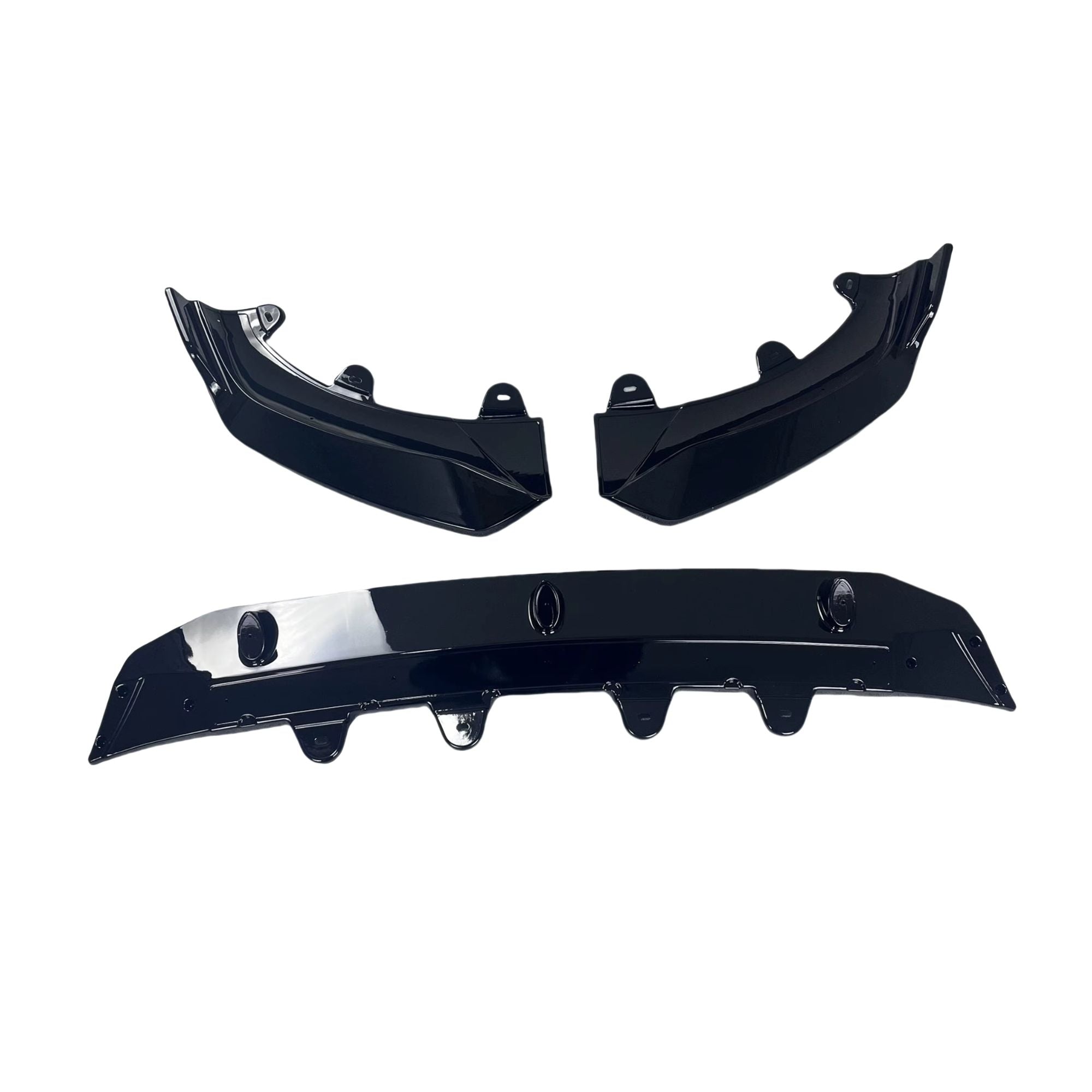 BMW X3 G01 / X4 G02 LCI Gloss Black Front Lip Splitter (2021+)