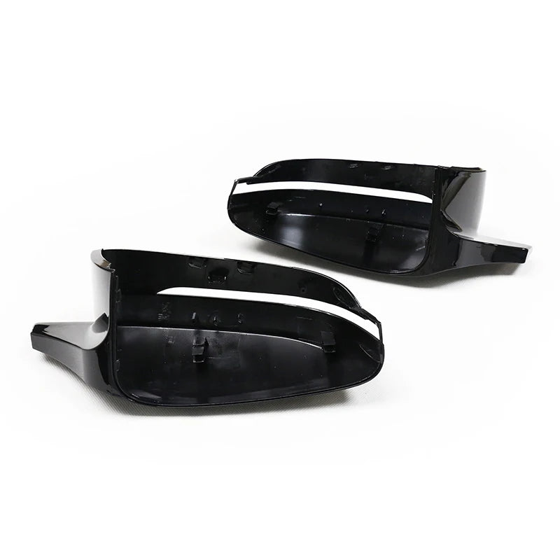 BMW 2, 3, 4, 5 Series G42, G20, G22, G26, G30 Gloss Black M Style Mirror Covers (2017+)