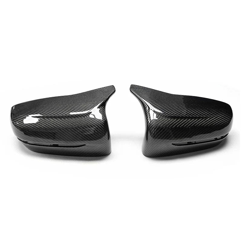BMW 2, 3, 4, 5 Series G42, G20, G22, G26, G30 Carbon Fibre M Style Mirror Covers (2017+)
