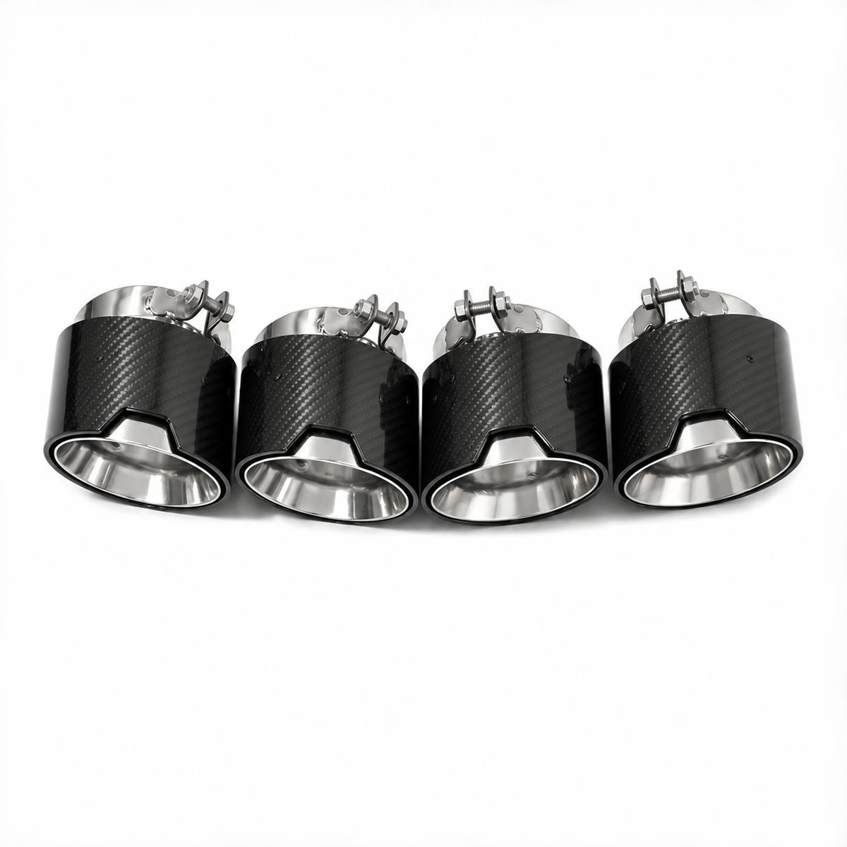 BMW M5 G90/G99 Slash Cut Carbon Exhaust Tips