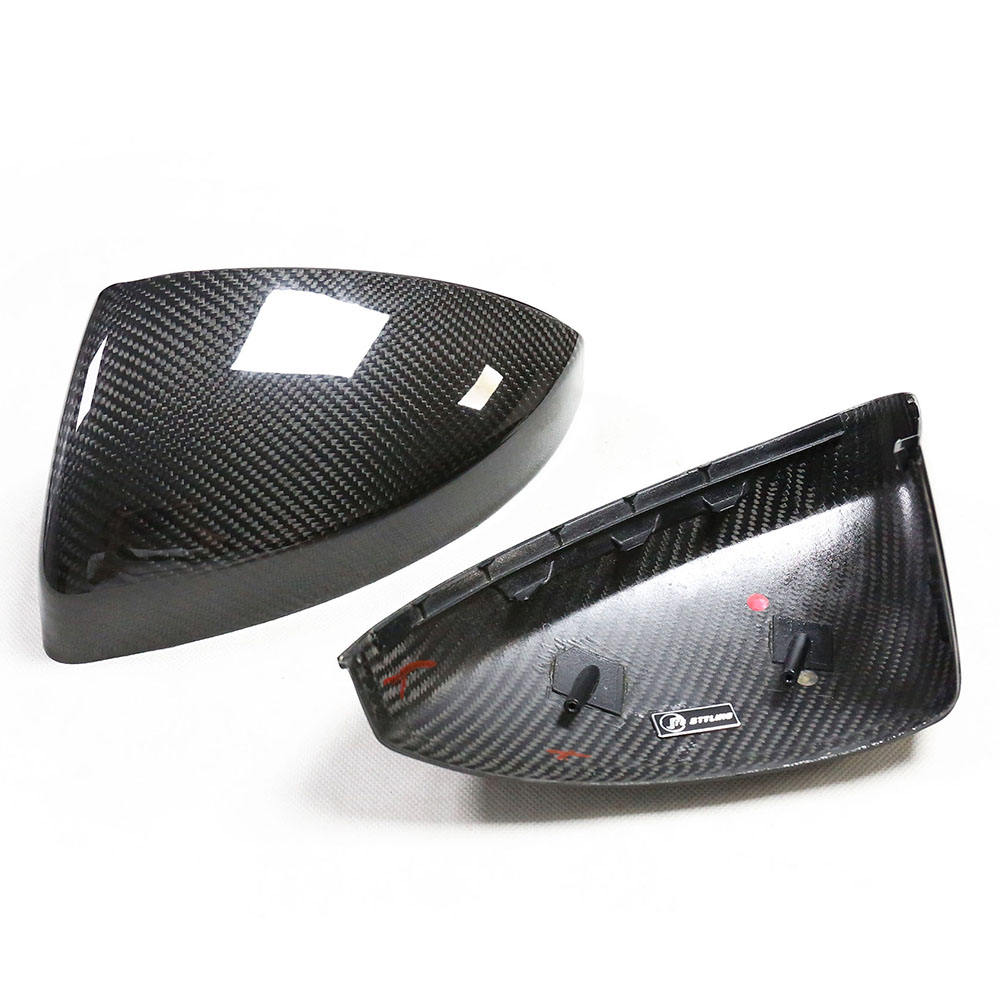 Audi TT TTS TTRS MK3 8S & R8 4S Gen 2 Pre-Preg Dry Carbon Fibre Mirror Covers By OPTIC (2015-2024)