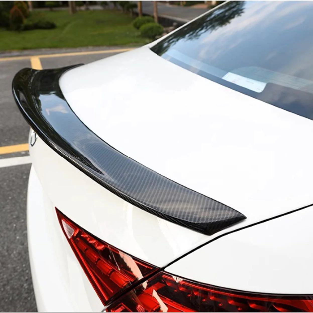 Mercedes C-Class W206 Pre-Preg Dry Carbon Fibre PSM Style Rear Spoiler (2022+)