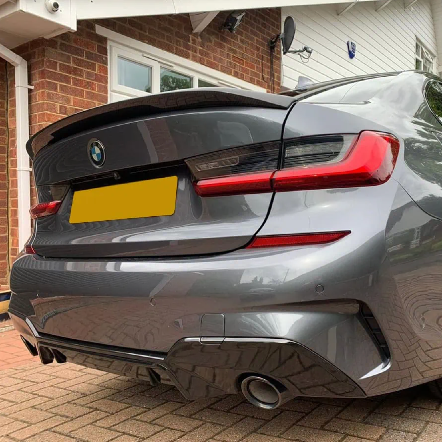 BMW 3 Series G20 & M3 G80 Pre-Preg Dry Carbon Fibre Rear Spoiler By OPTIC (2018+)