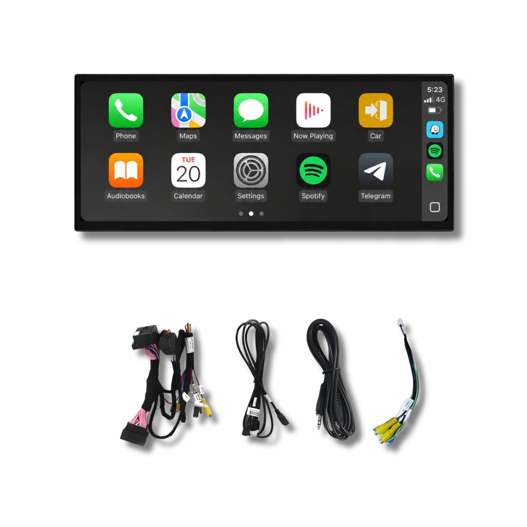 Audi Q2/SQ2 | 12.3" Apple CarPlay/Android Auto Touchscreen Display | (2018-2021)