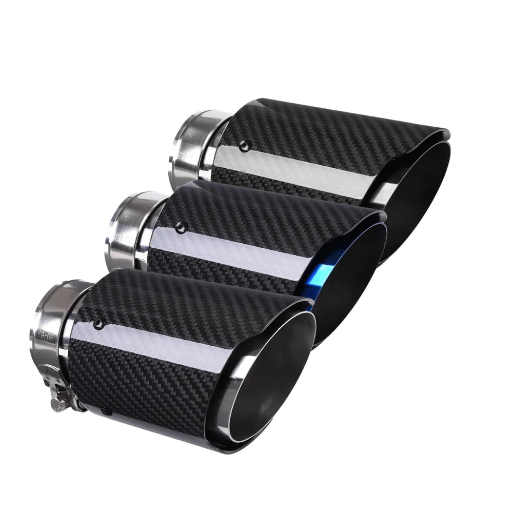 BMW 6 Series 640D/640I (F06/F12/F13) Slash Cut Carbon Exhaust Tips