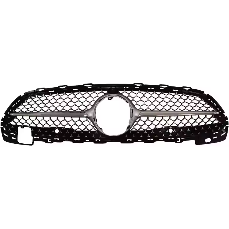 Mercedes C-Class W206 Gloss Black Diamond Style Grill (2021+)