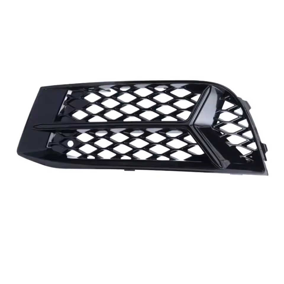 Audi A3/S3 8V Facelift Gloss Black Fog Light Grills (2017-2020)