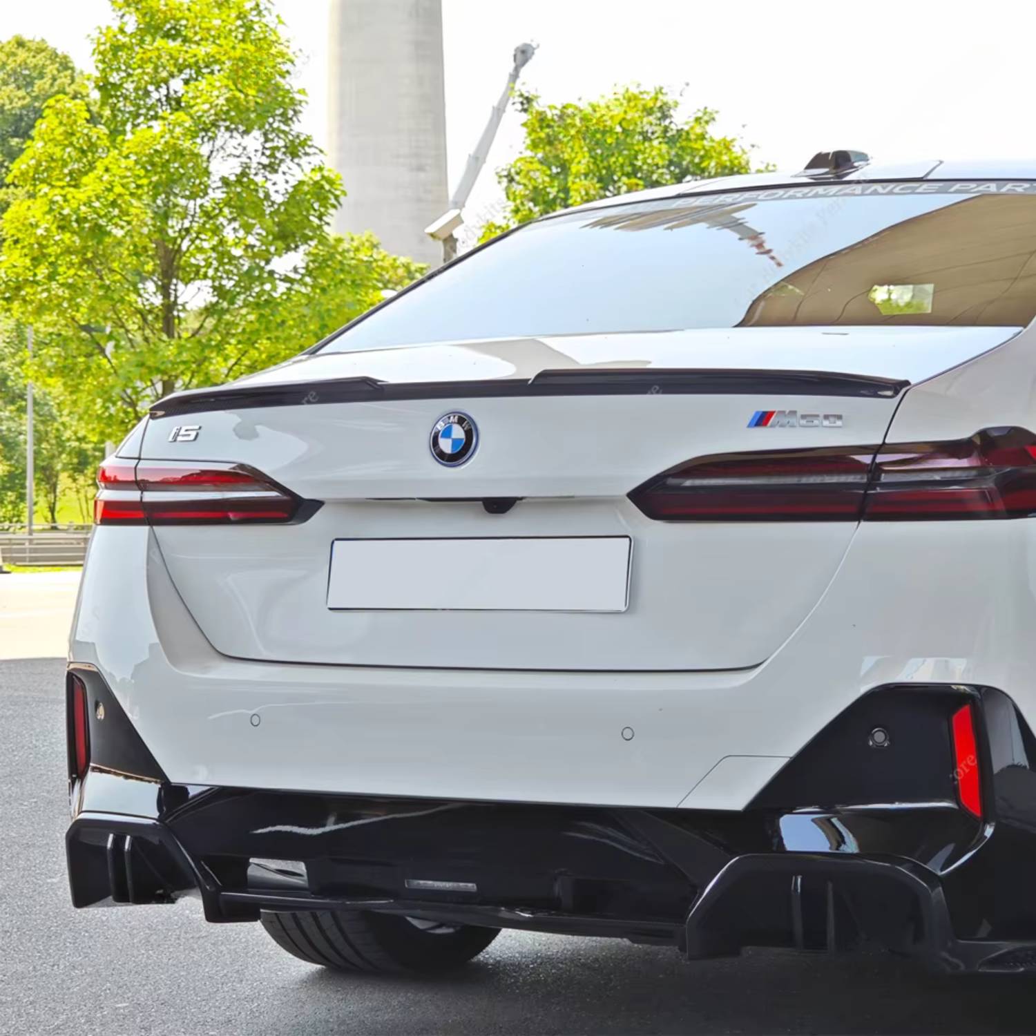 BMW 5 Series G60 G61 / M5 G90 G99 Gloss Black MP Style Rear Spoiler (2024+)