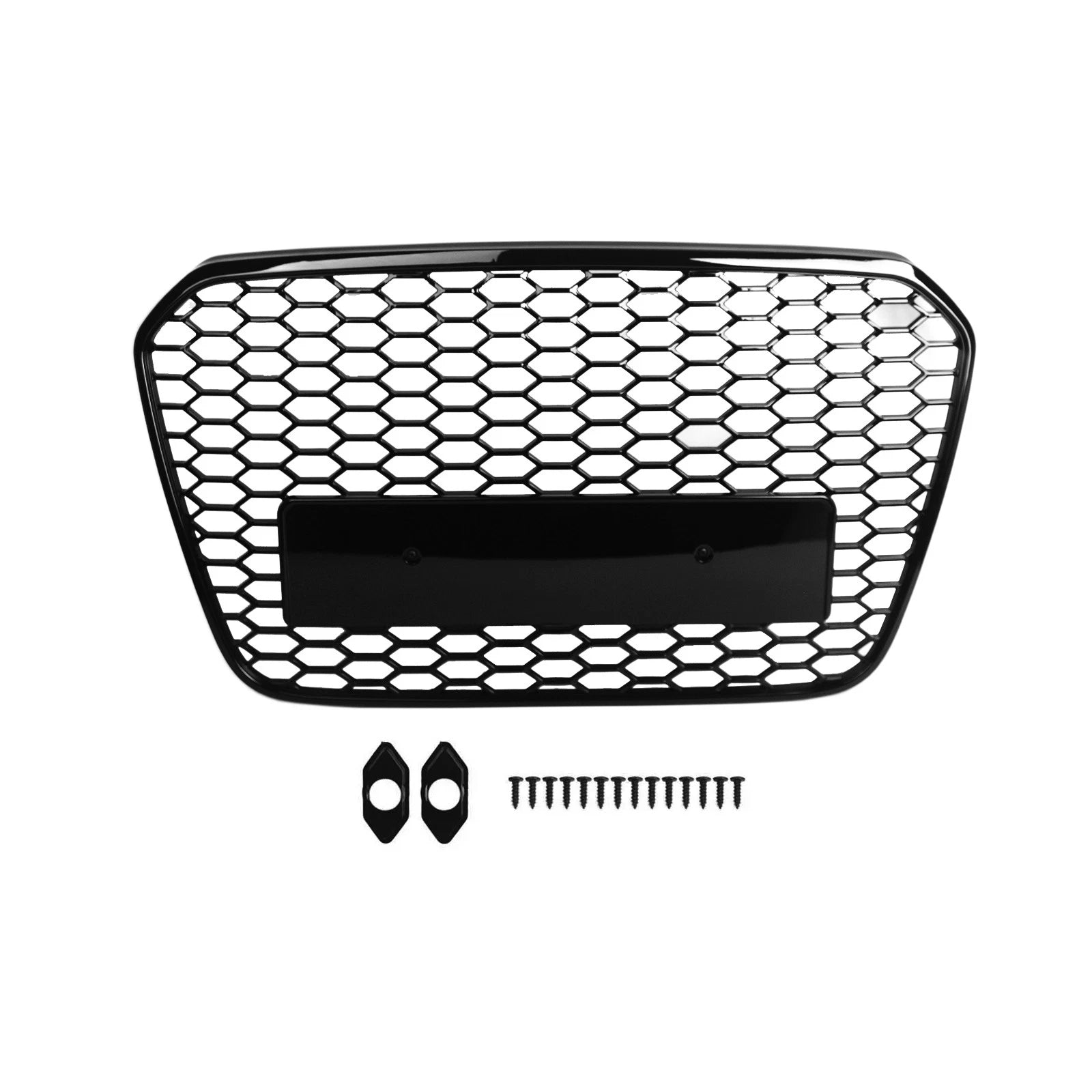 Audi A6/S6 C7 RS6 Style Gloss Black Honeycomb Grill (2012-2015)