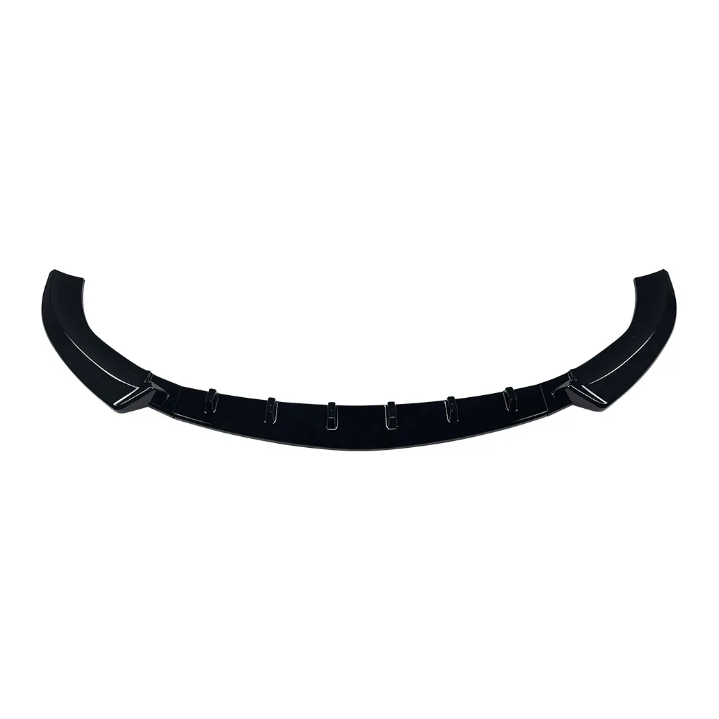 Mercedes E-Class W213 E63 AMG Style Gloss Black Front Lip Splitter (2017-2020)