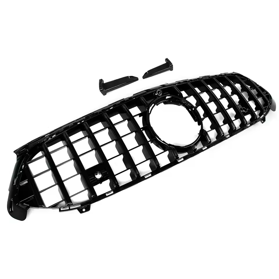 Mercedes A-Class W177 Gloss Black Panamericana GT Style Grill (2023-2024)