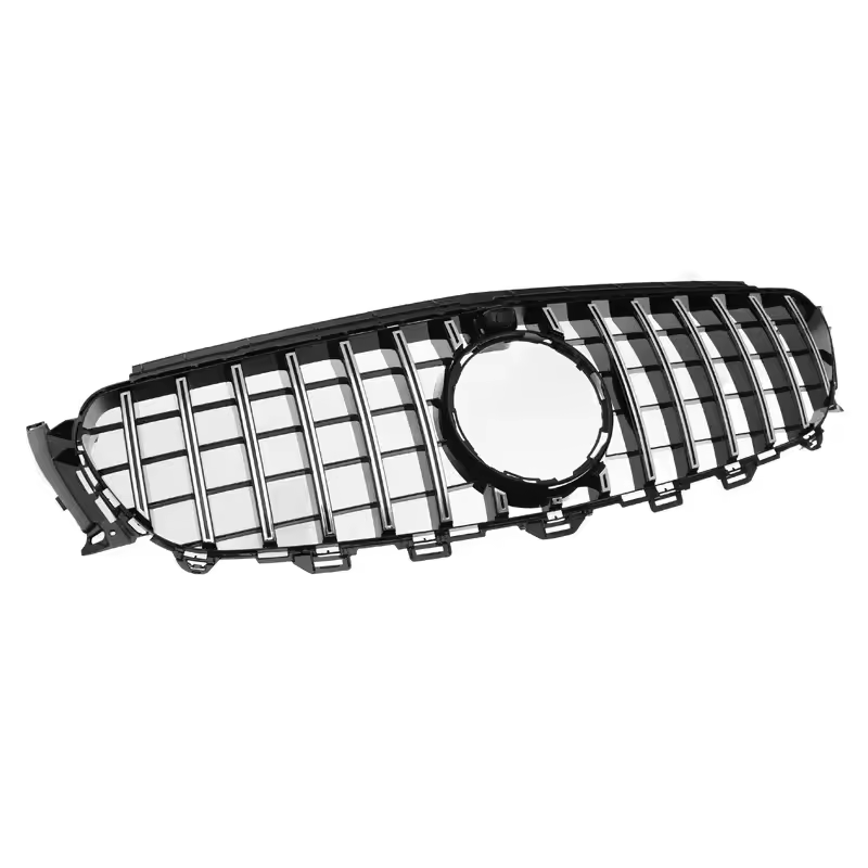 Mercedes E-Class W213 Gloss Black Chrome Panamericana GT Style Grill (2016-2020)
