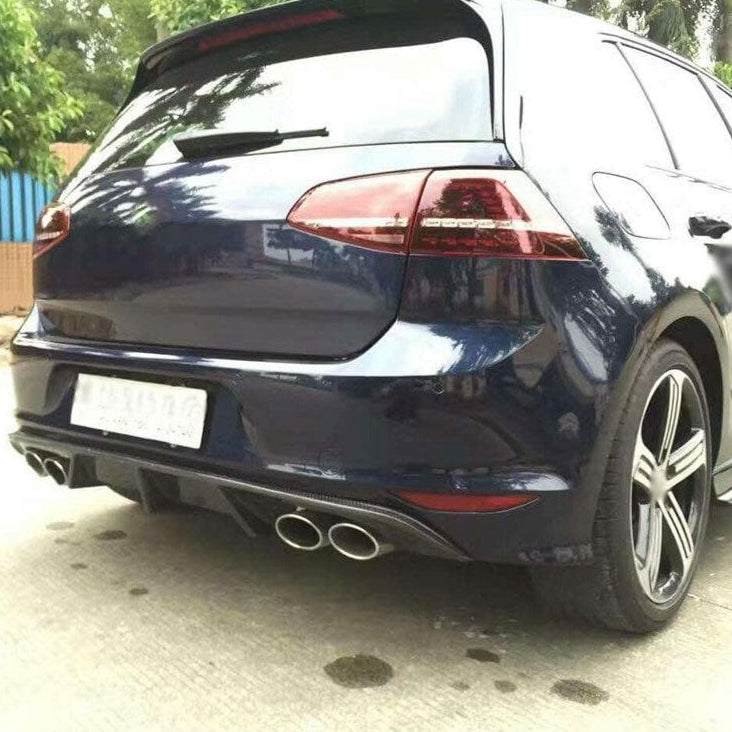 Vw Golf Gti / Gtd MK7/7.5 2013-2020 Pre-Preg Dry Carbon Fibre Diffuser