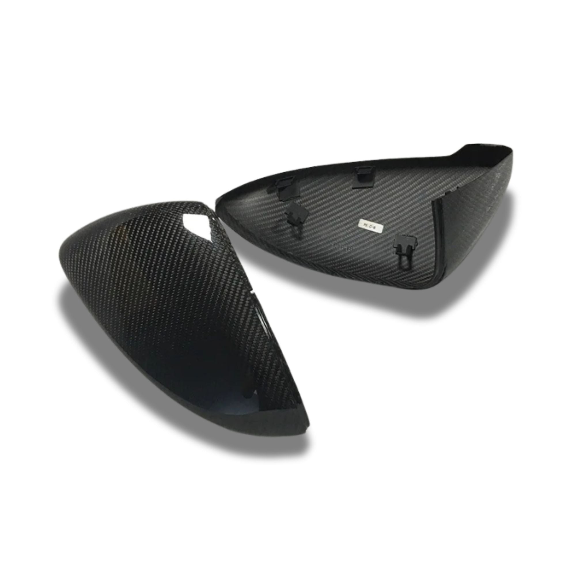 Vw Golf MK7 MK7.5 GTI GTD R Pre-Preg Dry Carbon Fibre Wing Mirror Covers By OPTIC (2013-2020))
