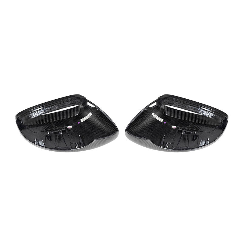 Porsche Panamera 971 Pre-Preg Dry Carbon Fibre Mirror Covers (2017-2021) By OPTIC
