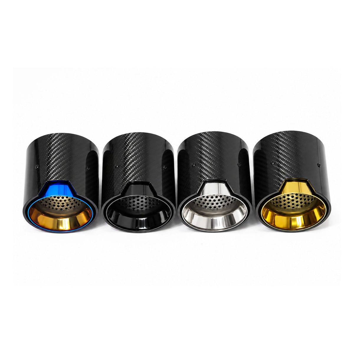 BMW M5 F10 Straight Cut Carbon Exhaust Tips