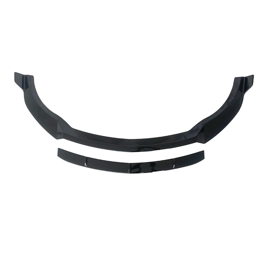 Mercedes A-Class W176 Facelift Brabus Style Gloss Black Front Lip Splitter (2016-2018)