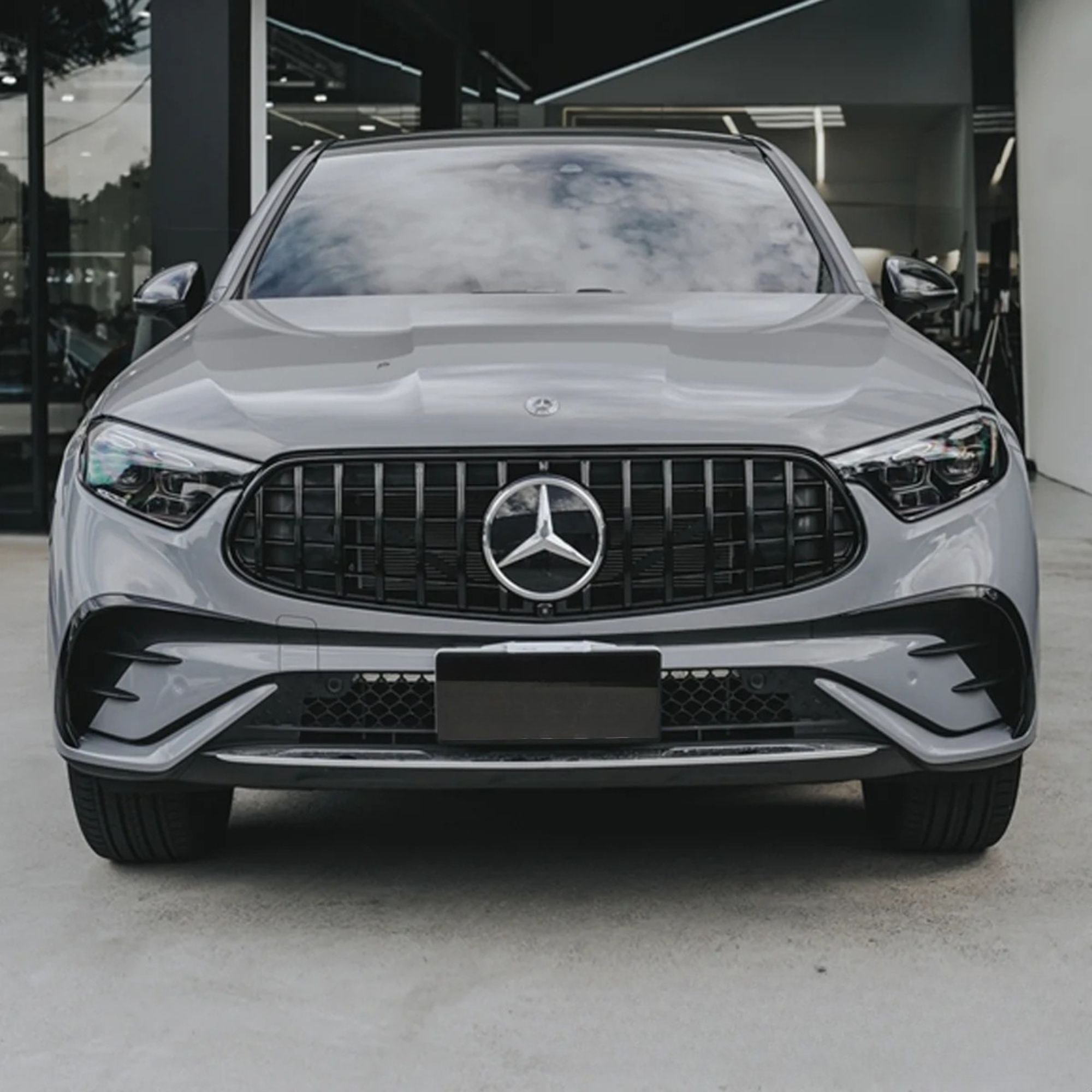 Mercedes GLC X254/C254 Sport Gloss Black Panamericana GT Style Grill (2022+)