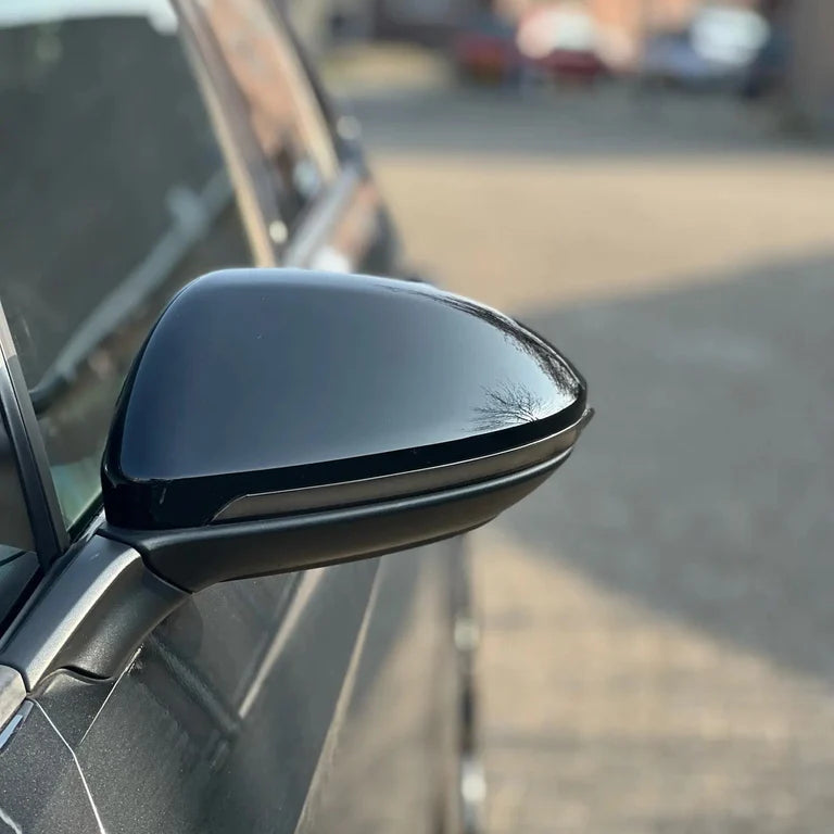 Gloss Black Mirror Covers For VW Golf MK7 MK7.5 (2013-2020)